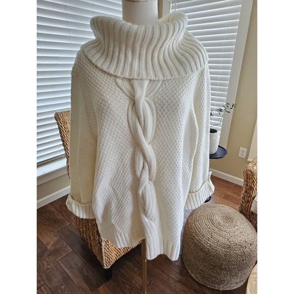 Talbots Sweaters - Talbots Turtleneck Alpaca Blend Knit Sweater Women's Size XL Relaxed